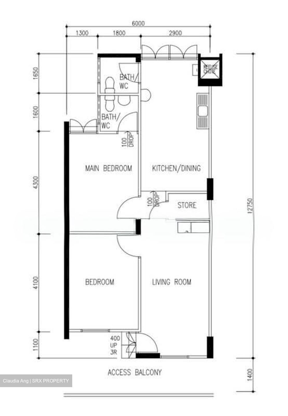 Blk 208 Yishun Palm Spring (Yishun), HDB 3 Rooms #574005101